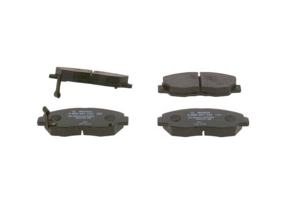 BOSCH Sada brzdových platničiek kotúčovej brzdy 0986461124 1