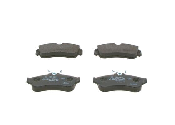 BOSCH Sada brzdových platničiek kotúčovej brzdy 0986461147 1