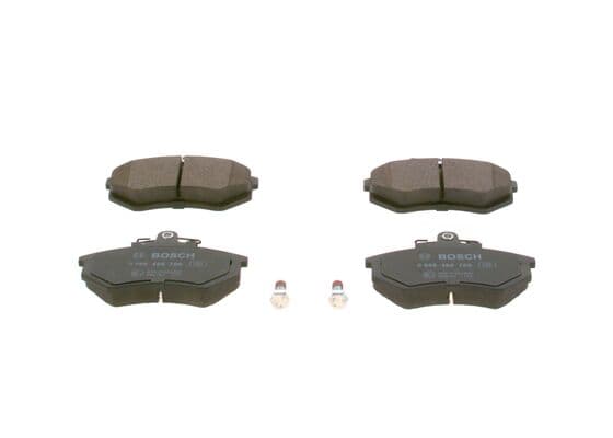 BOSCH Sada brzdových platničiek kotúčovej brzdy 0986466700 1