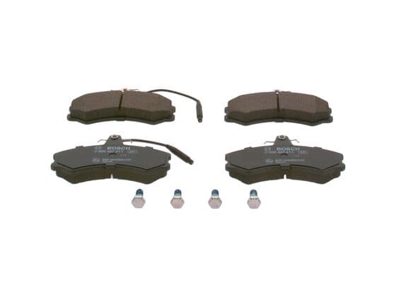 BOSCH Sada brzdových platničiek kotúčovej brzdy 0986467411 1