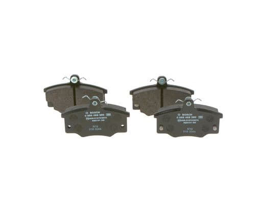 BOSCH Sada brzdových platničiek kotúčovej brzdy 0986468380 1