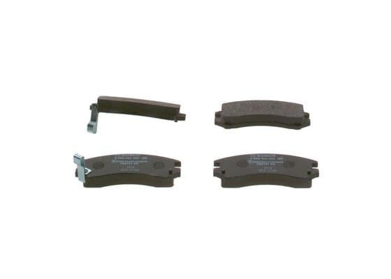 BOSCH Sada brzdových platničiek kotúčovej brzdy 0986493450 1