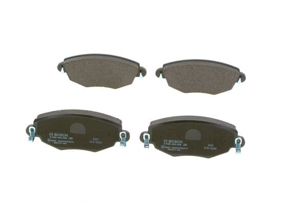 BOSCH Sada brzdových platničiek kotúčovej brzdy 0986494026 1