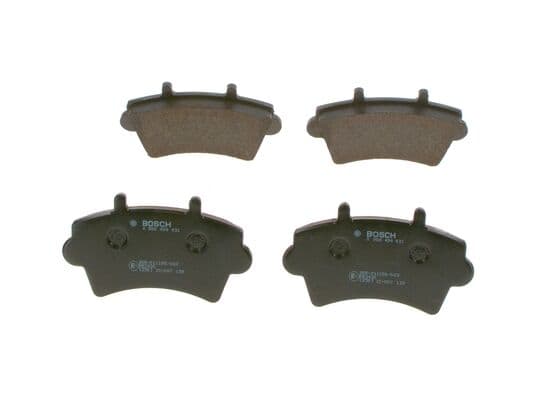 BOSCH Sada brzdových platničiek kotúčovej brzdy 0986494031 1