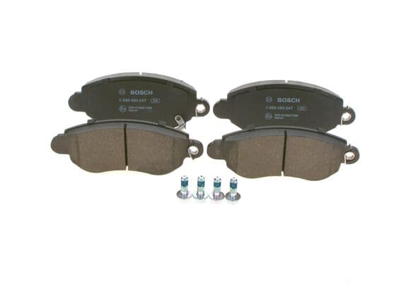 BOSCH Sada brzdových platničiek kotúčovej brzdy 0986494047 1