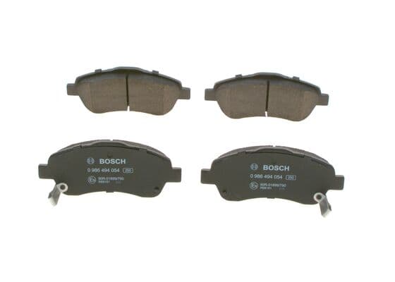 BOSCH Sada brzdových platničiek kotúčovej brzdy 0986494054 1