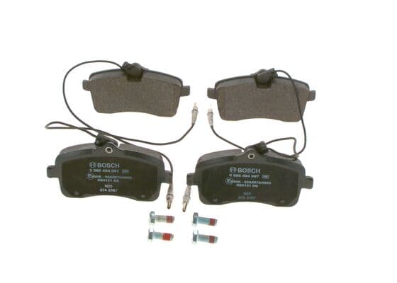 BOSCH Sada brzdových platničiek kotúčovej brzdy 0986494097 1