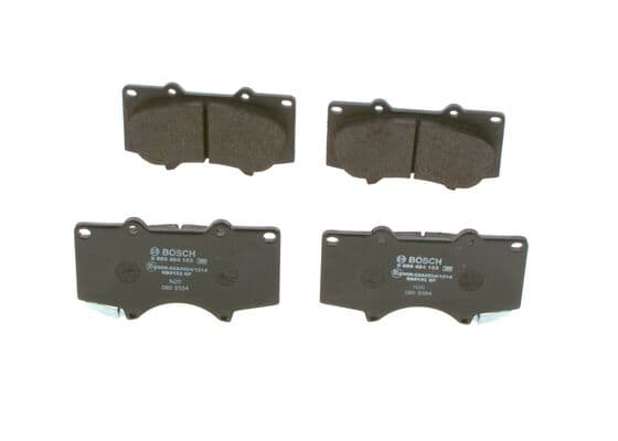 BOSCH Sada brzdových platničiek kotúčovej brzdy 0986494153 1