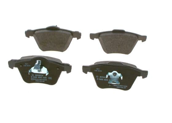 BOSCH Sada brzdových platničiek kotúčovej brzdy 0986494159 1