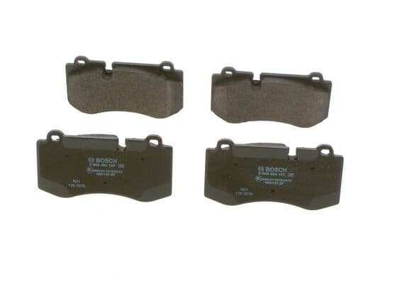 BOSCH Sada brzdových platničiek kotúčovej brzdy 0986494167 1