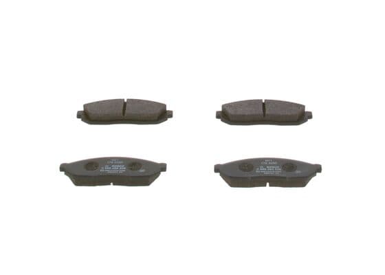 BOSCH Sada brzdových platničiek kotúčovej brzdy 0986494208 1