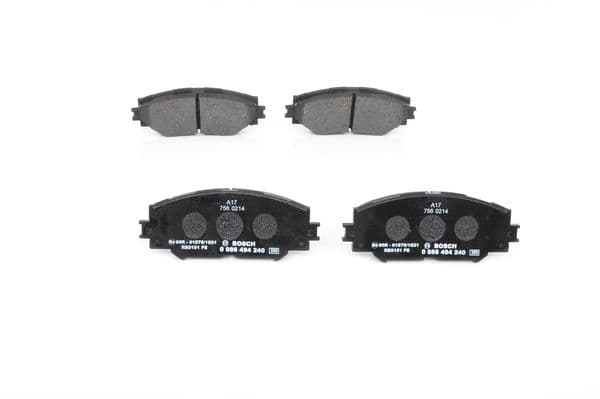 BOSCH Sada brzdových platničiek kotúčovej brzdy 0986494240 1