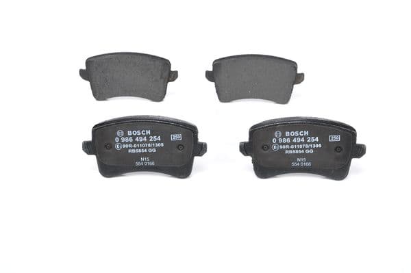 BOSCH Sada brzdových platničiek kotúčovej brzdy 0986494254 1
