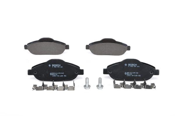 BOSCH Sada brzdových platničiek kotúčovej brzdy 0986494261 1