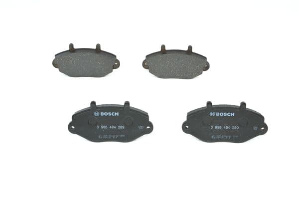 BOSCH Sada brzdových platničiek kotúčovej brzdy 0986494289 1