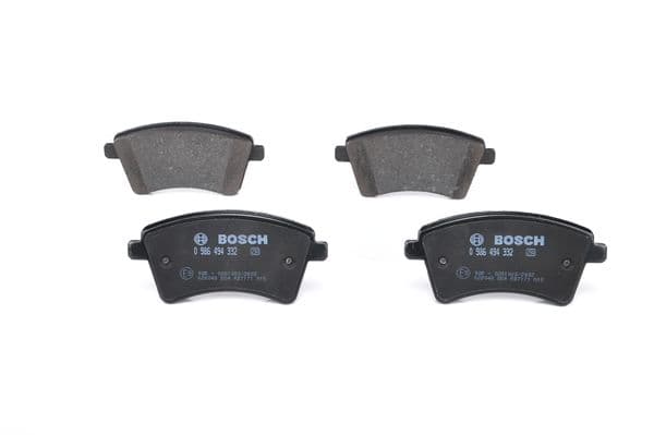 BOSCH Sada brzdových platničiek kotúčovej brzdy 0986494332 1