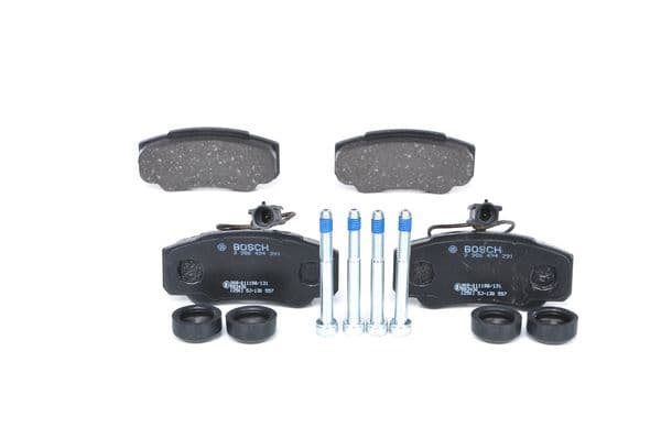 BOSCH Sada brzdových platničiek kotúčovej brzdy 0986494391 1