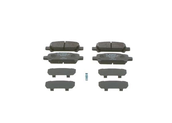 BOSCH Sada brzdových platničiek kotúčovej brzdy 0986494445 1