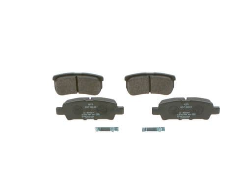 BOSCH Sada brzdových platničiek kotúčovej brzdy 0986494502 1