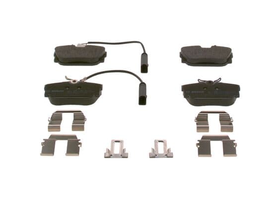 BOSCH Sada brzdových platničiek kotúčovej brzdy 0986494529 1