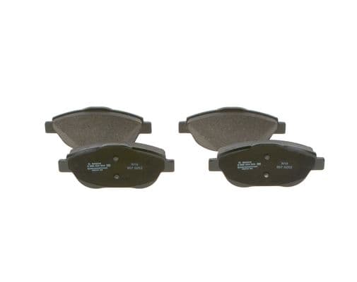BOSCH Sada brzdových platničiek kotúčovej brzdy 0986494564 1