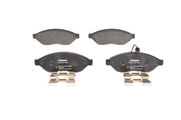 BOSCH Sada brzdových platničiek kotúčovej brzdy 0986494581 1