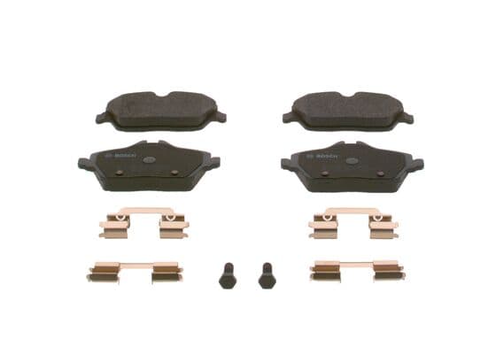 BOSCH Sada brzdových platničiek kotúčovej brzdy 0986494588 1