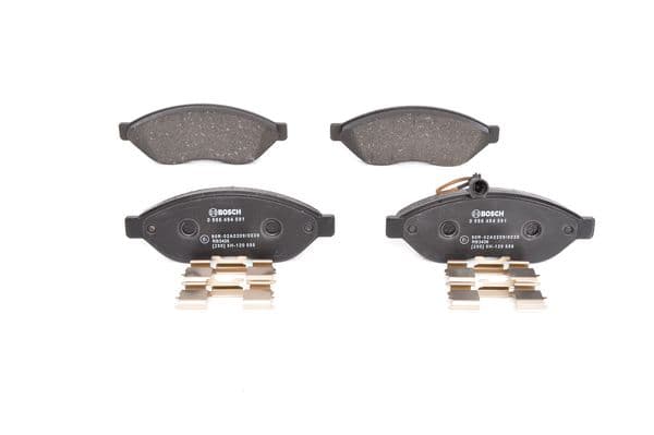 BOSCH Sada brzdových platničiek kotúčovej brzdy 0986494591 1