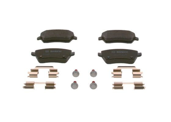 BOSCH Sada brzdových platničiek kotúčovej brzdy 0986494592 1