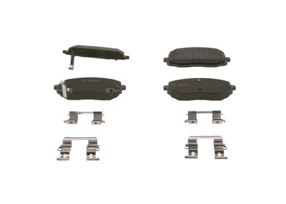 BOSCH Sada brzdových platničiek kotúčovej brzdy 0986494594 1