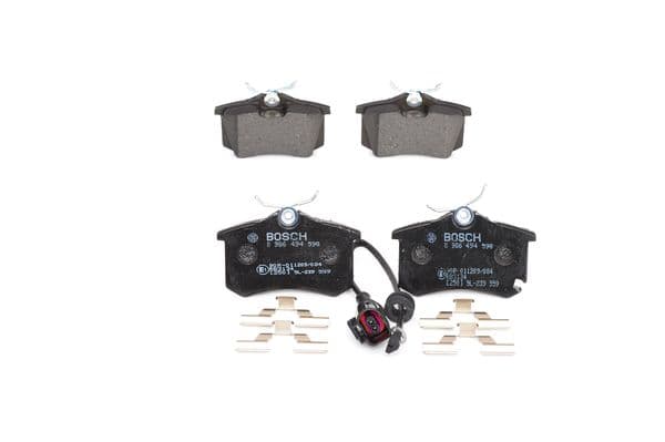 BOSCH Sada brzdových platničiek kotúčovej brzdy 0986494598 1