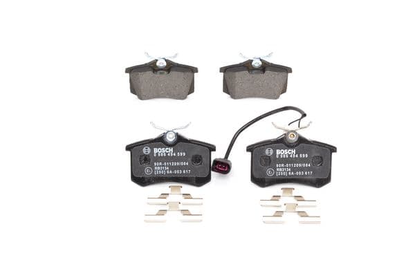 BOSCH Sada brzdových platničiek kotúčovej brzdy 0986494599 1