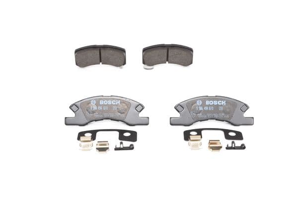 BOSCH Sada brzdových platničiek kotúčovej brzdy 0986494610 1