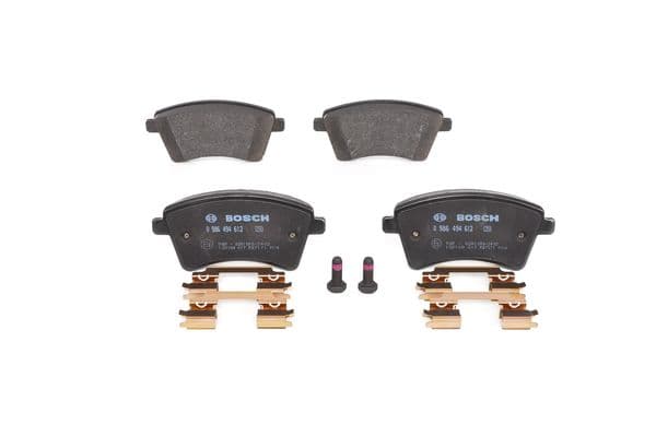 BOSCH Sada brzdových platničiek kotúčovej brzdy 0986494612 1