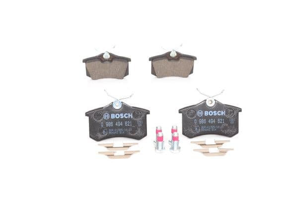 BOSCH Sada brzdových platničiek kotúčovej brzdy 0986494621 1