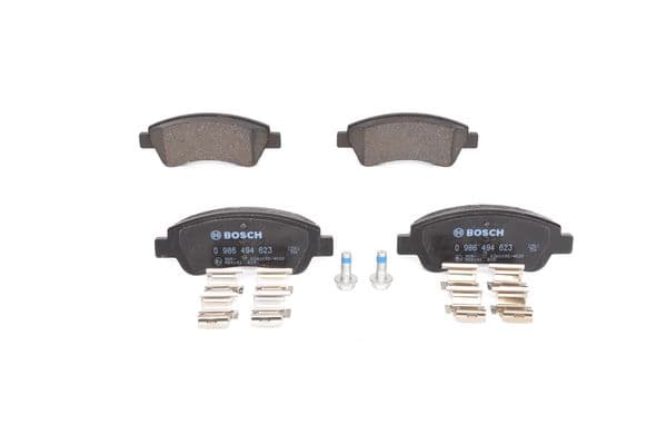 BOSCH Sada brzdových platničiek kotúčovej brzdy 0986494623 1