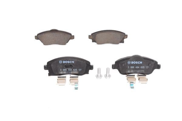 BOSCH Sada brzdových platničiek kotúčovej brzdy 0986494625 1