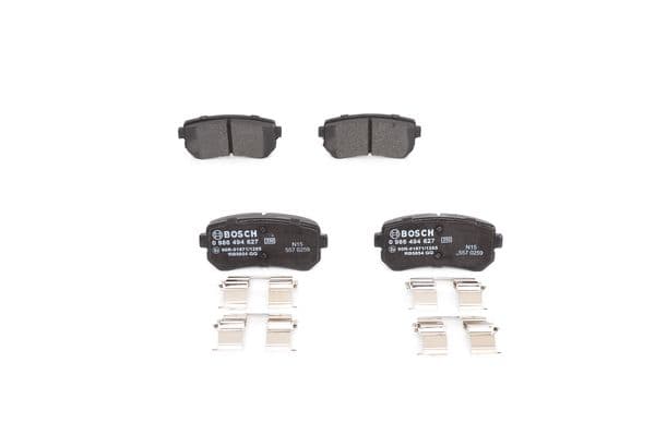 BOSCH Sada brzdových platničiek kotúčovej brzdy 0986494627 1