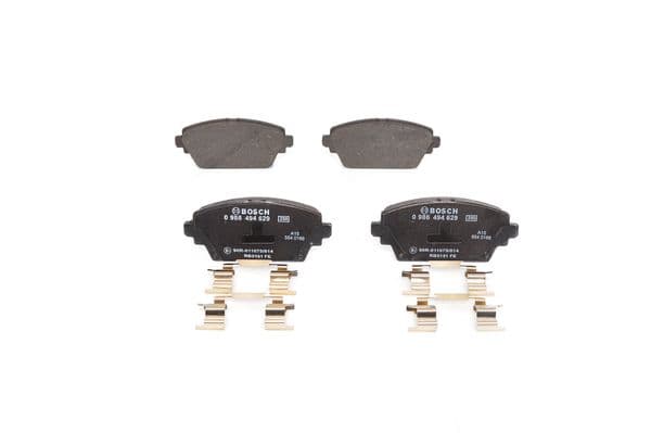 BOSCH Sada brzdových platničiek kotúčovej brzdy 0986494629 1