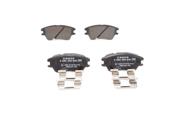 BOSCH Sada brzdových platničiek kotúčovej brzdy 0986494630 1