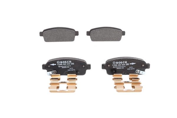 BOSCH Sada brzdových platničiek kotúčovej brzdy 0986494634 1