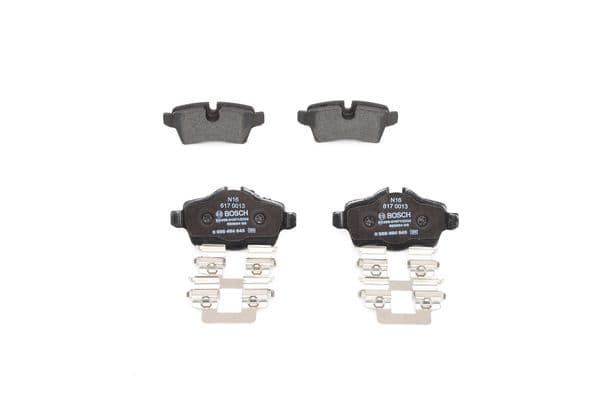 BOSCH Sada brzdových platničiek kotúčovej brzdy 0986494645 1