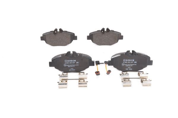 BOSCH Sada brzdových platničiek kotúčovej brzdy 0986494647 1
