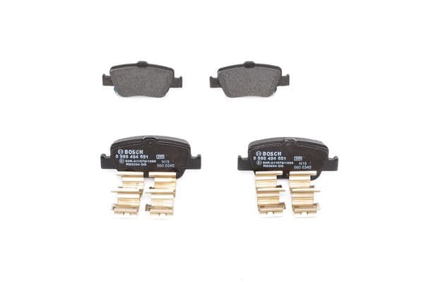BOSCH Sada brzdových platničiek kotúčovej brzdy 0986494651 1