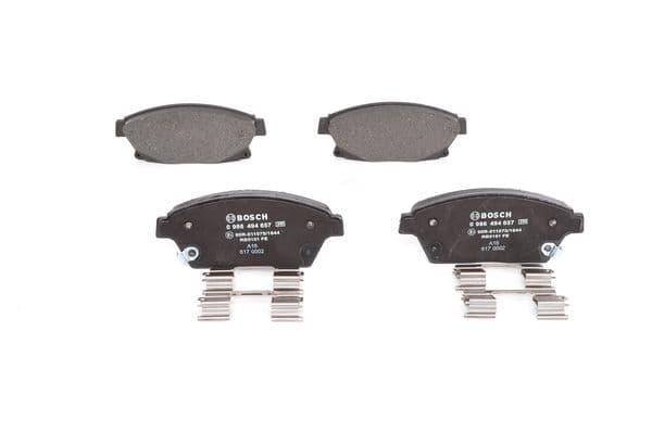 BOSCH Sada brzdových platničiek kotúčovej brzdy 0986494657 1