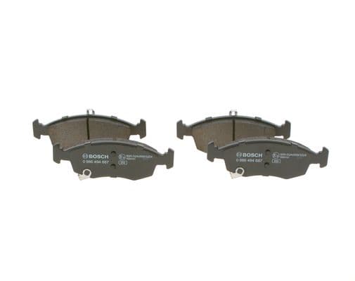 BOSCH Sada brzdových platničiek kotúčovej brzdy 0986494687 1