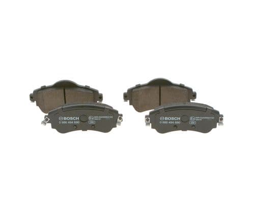 BOSCH Sada brzdových platničiek kotúčovej brzdy 0986494690 1