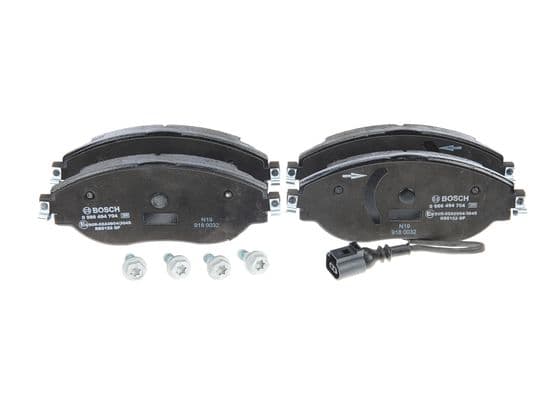BOSCH Sada brzdových platničiek kotúčovej brzdy 0986494704 1