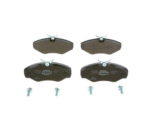 BOSCH Sada brzdových platničiek kotúčovej brzdy 0986494730 1