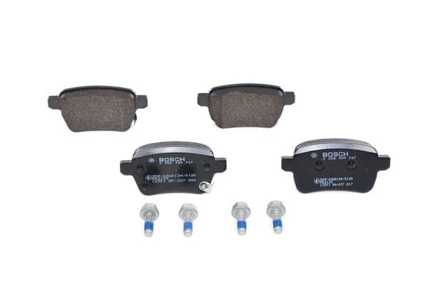 BOSCH Sada brzdových platničiek kotúčovej brzdy 0986494747 1